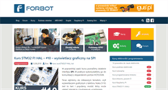 Desktop Screenshot of forbot.pl