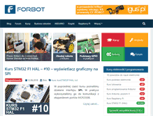 Tablet Screenshot of forbot.pl