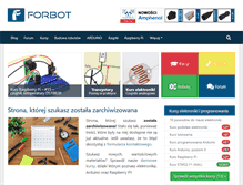 Tablet Screenshot of dodatki.forbot.pl